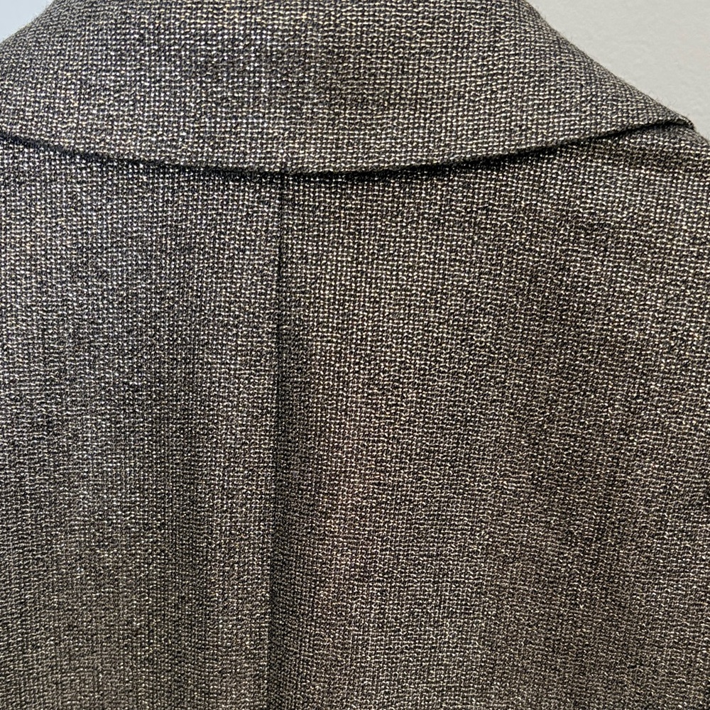 Banana Republic Shimmering Gold Blazer 4p - Picture 9 of 12